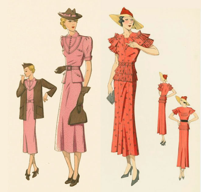 Spring Wardrobe 1930's