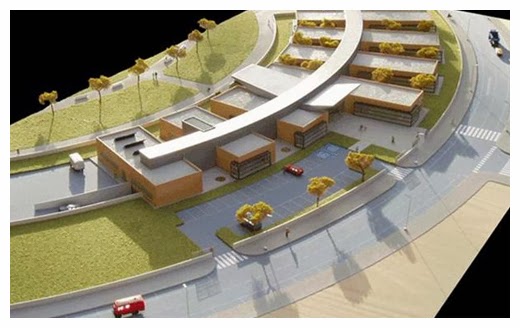 Centro de salud Las Tablas Diseño del centro de salud de Las Tablas