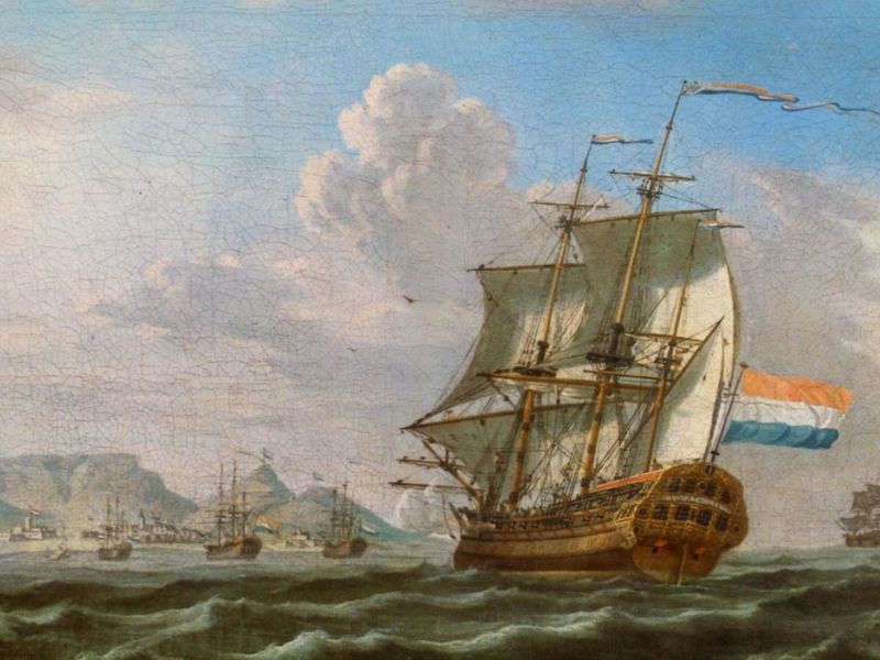 Tàu của công ty Đông Ấn Hà Lan
