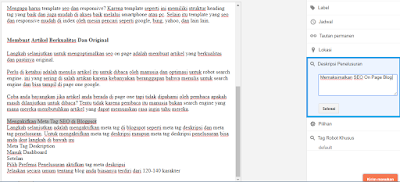 5 Cara Memakasimalkan SEO On Page Blog