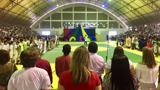 Foi um sucesso: abertura dos Jogos Escolares Municipais de Sertânia