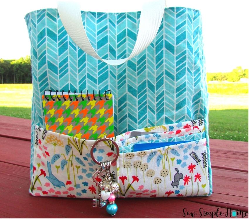 Bag Organizer · How To Make A Bag Organiser · Sewing on Cut Out + Keep