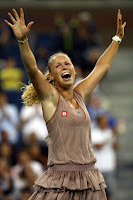 Caroline Wozniacki at US Open 2009