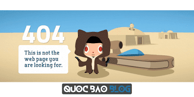 Tạo trang 404 hiệu ứng 3D giống Github