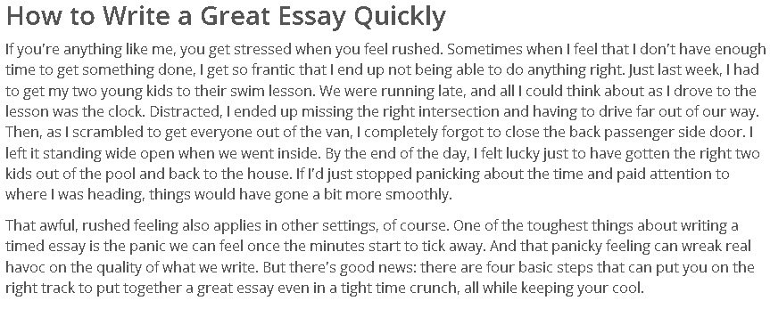 The up basics the ground teaching from writing essay