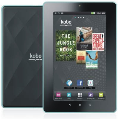 Kobo Vox e-book Reader Now Available Stateside Pictures