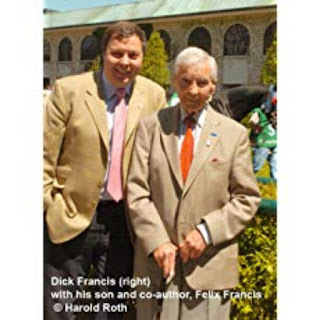 Author, Dick Francis and his son and co-author, Felix Francis