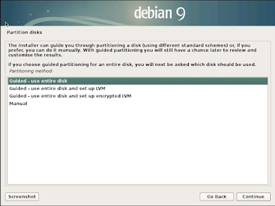 Cara Install Debian 9 Mode Graphical Install Lengkap Dengan Gambar