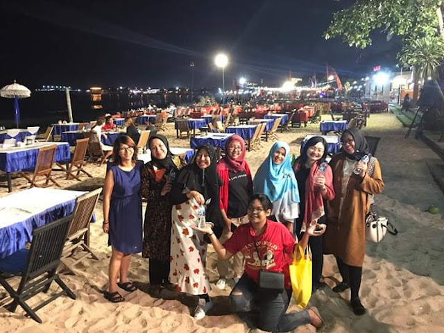 Dinner at Jimbaran Beach Bali