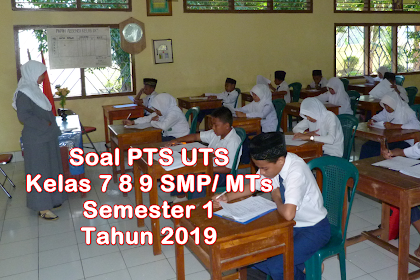 Soal PTS PJOK Kelas 7 Semester 1 Tahun 2019