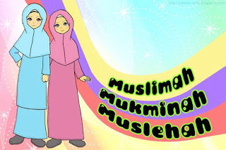 Gambar kartun muslimah Sang Manusia Akhir Zaman