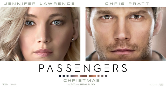 passengers 2016 movie poster ( Chris Pratt and Jennifer Lawrence)