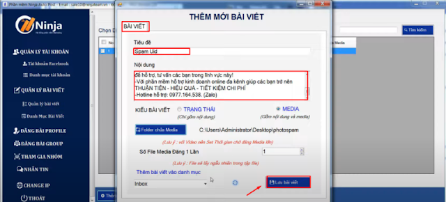 zalo.fun hướng dẫn spam facebook messages