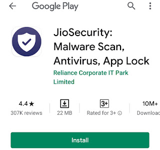 Jio Security Malware Scan, Antivirus, App Lock