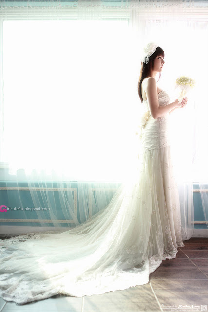 2 Yeon Da Bin in Wedding Gowns-Very cute asian girl - girlcute4u.blogspot.com