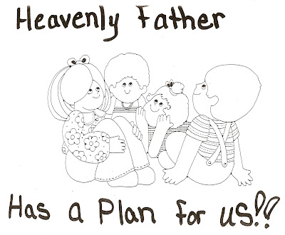  Coloring Pages on Lds Nursery Color Pages  3   Heavenly Father S Plan For Us