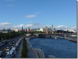 kremlin vue depuis la moscova