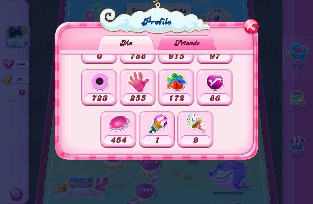 Candy Crush Saga level 14511-14555