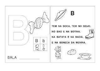 B Verso+do+B ATIVIDADES 2 ANO para crianças