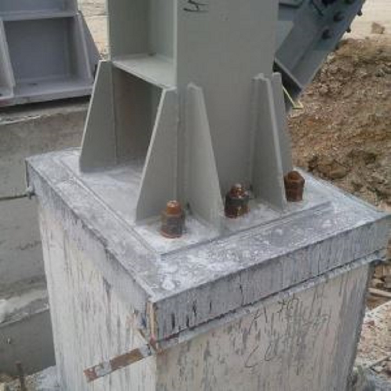 Download Gambar Detail Kolom Pedestal Format Autocad DWG 