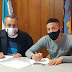 Primera firma en el Torito