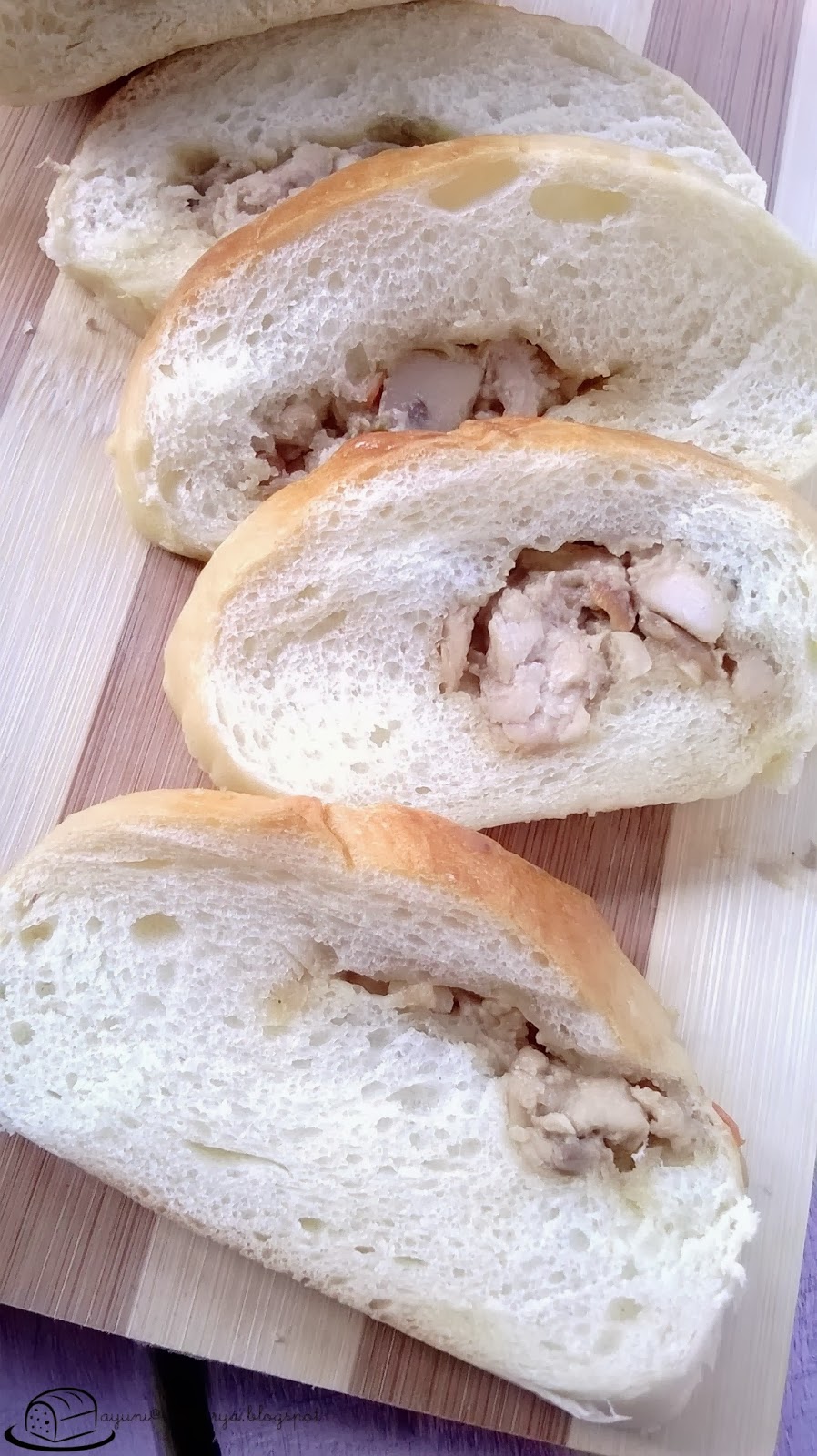 RESEPI BUN BERINTI AYAM @ STUFFED BUN ~ Buns Lover