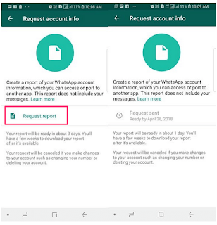 Begini Cara Mengunduh Informasi atau Data Akun WhatsApp Anda