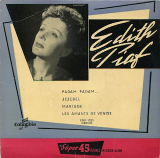 Edith Piaf - Padam padam... - France - 1954 - Front