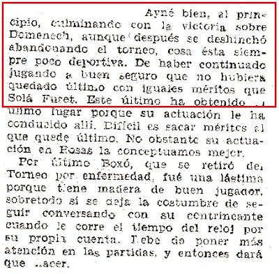 Recorte de El Mundo Deportivo, 29/3/1936
