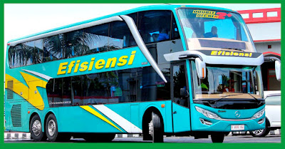 Bus Tingkat Efisiensi: Bus Super Double Decker Efisiensi Asal Kebumen