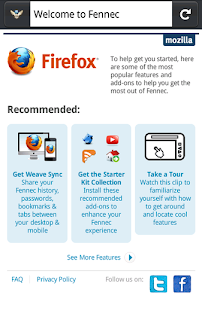 Firefox Mobile « Fennec » pour Android