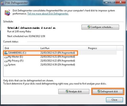 Manfaat dan Cara Defrag Harddisk Pada Windows 7