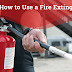 Learn How to Use a Fire Extinguisher 