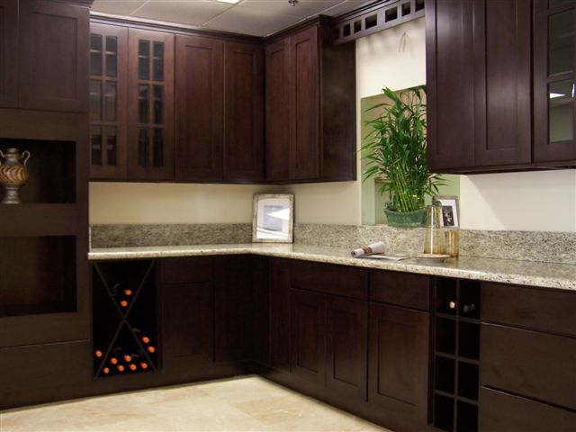 Espresso Kitchen Cabinets