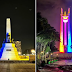 HISTORICAL LANDMARKS IN MANILA LIT UP IN SUPPORT FOR UKRAINE'S 31ST INDEPENDENCE DAY