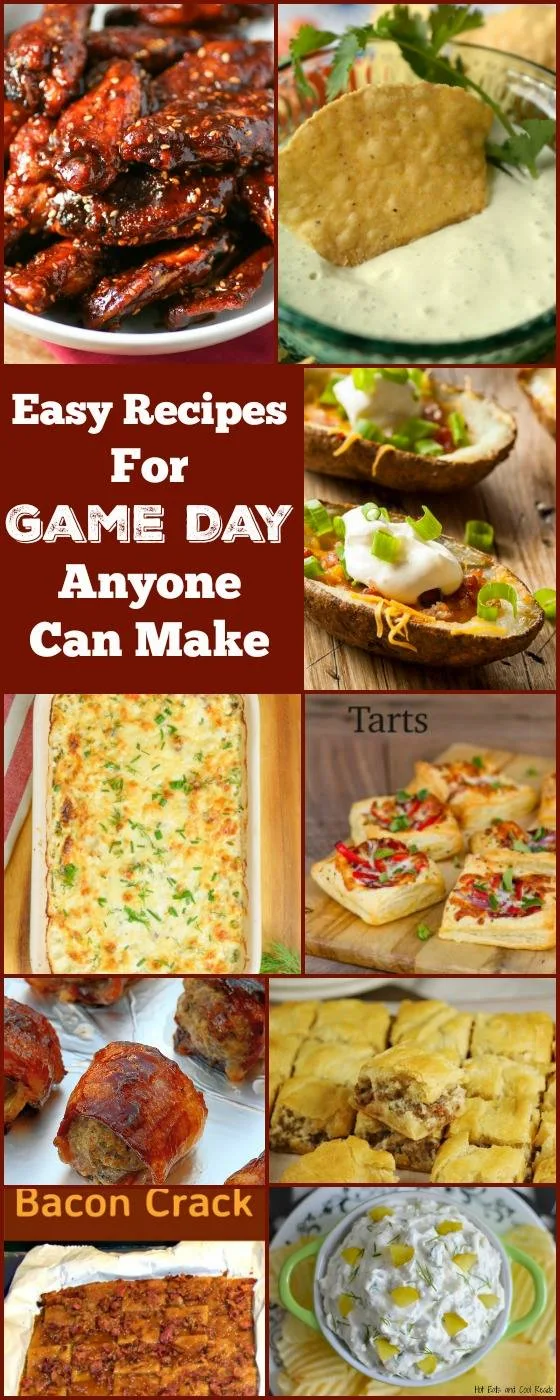 9 Easy Game Day Recipes