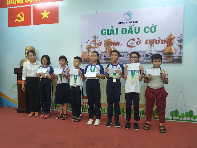 Phan Ngọc Thanh hạng 1 giải hè Nhà Thiếu Nhi quận Bình Tân