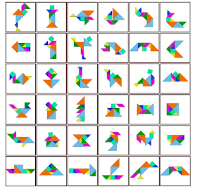 Tangram figures