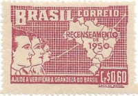 Selo VI Recenseamento geral do Brasil