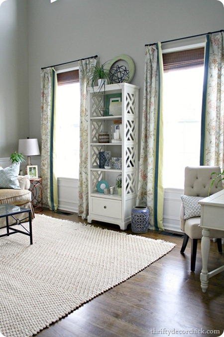 white etagere 