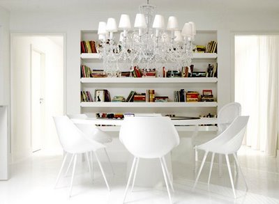 Decorating with White Color Main Room