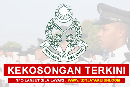 jawatan kosong jabatan penjara malaysia