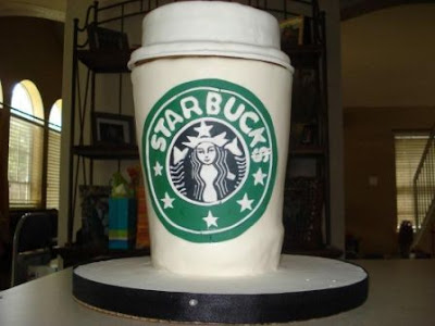 Birthday Cakes Houston on Very Own Fairy Godmother Weddings   Events  Starbucks Coffee Cup Cake