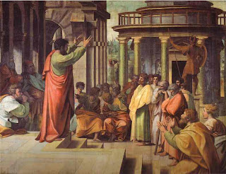 Paul Preaching in Athens by Raphael