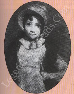 This girl in a fox fur may be maria aged 12