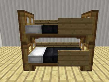 マイクラ ベッド オシャレ 280778