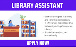 Library Assistant Jobs In Job Location, Ras Al Khaimah || Education Industry