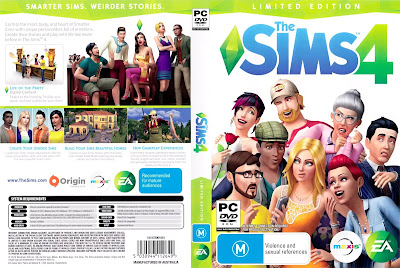 Jogo The Sims 4 PT-BR + DLCs e Expansões PC DVD Capa