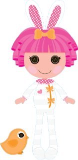 Clipart de Lalaloopsy con Mascotas. 