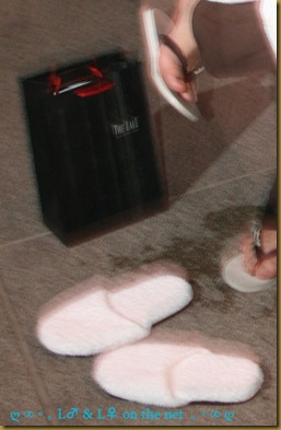Lalu hotel slipper